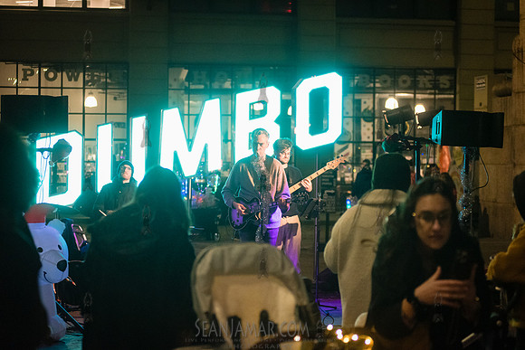 DID Christmas Tree Lighting - Dumbo Archway - NYC - 2024