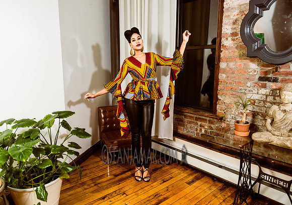 Jaquii - Simply Maam - Afrolux Shoot - Shells Loft - BK USA - 2017