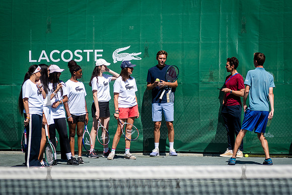 CPF Play - Lacoste Foundation Tennis Clinic - Central Park Tenni