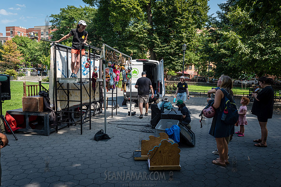 CPF Puppet Mobile - Cinderella Samba - Marcus Garvey Park - NYC