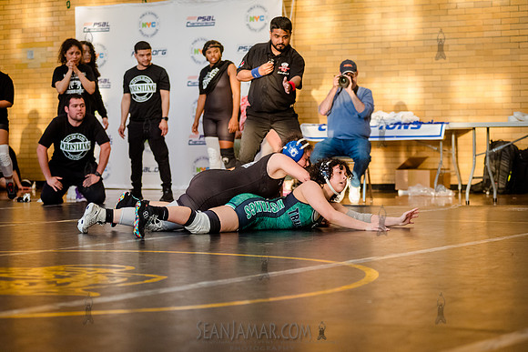 PSAL Girls Team Wrestling Championship - Grover Cleveland HS - N