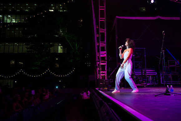 Amel Larrieux - Damrosch Park Bandshell Lincoln Center - NYC - 2014