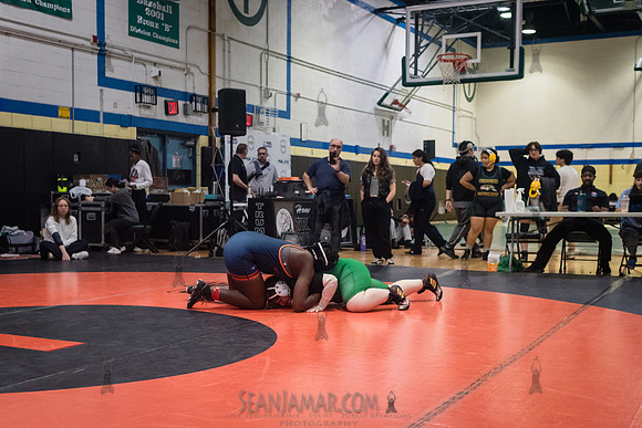 PSAL Girls Individual Championships - Harry S Truman HS - NYC -