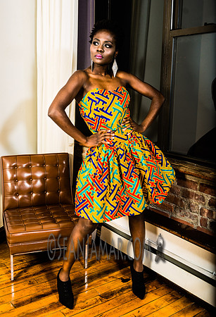 Eugenia Tetteh - Simply Maam - Afrolux Shoot - Shells Loft - BK