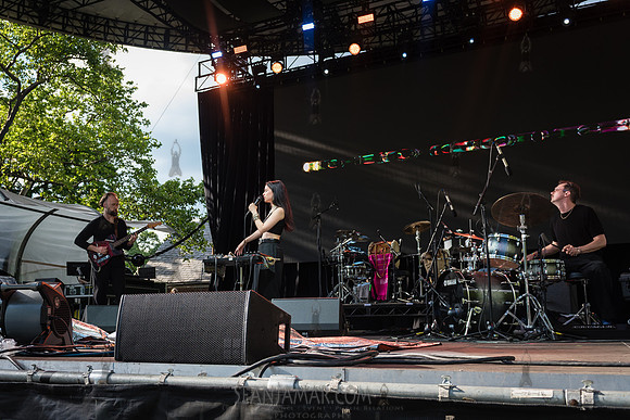 Slowspin - NYC SummerStage - Rhianon Giddens - Rumsey Playfield