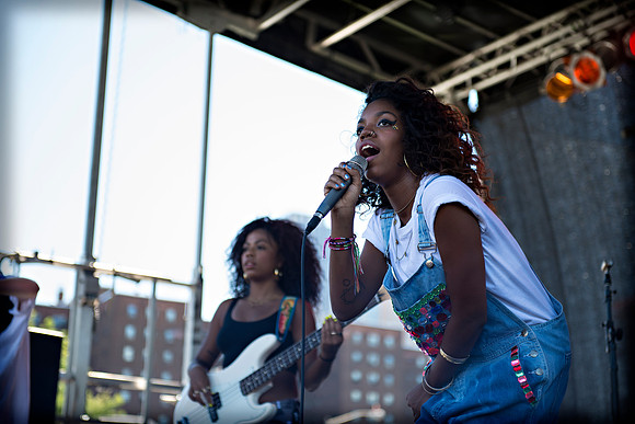 The Skins - Afropunk Festival - Commodore Barry Park - BK USA -