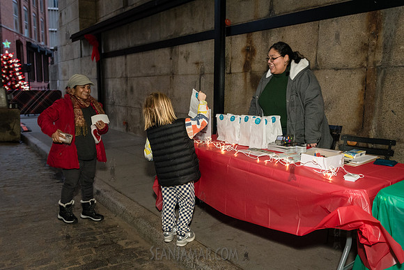 DID Christmas Tree Lighting - Dumbo Archway - NYC - 2024