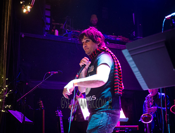 Jesse Malin & Band w/ Richard Bacchus - Velvet Elk Records Holiday Show - Bowery Ballroom - NYC - 2016