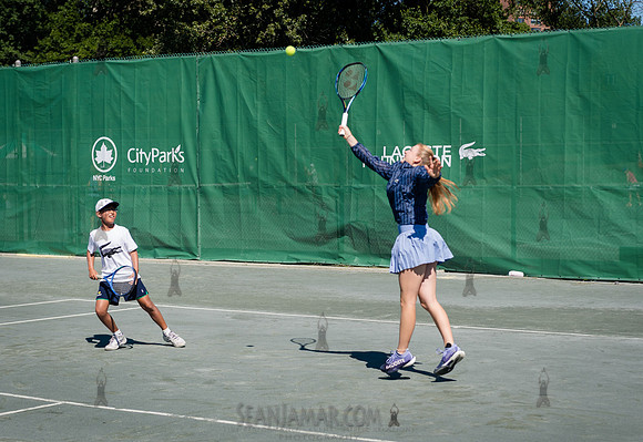 CPF Play - Lacoste Foundation Tennis Clinic - Central Park Tenni