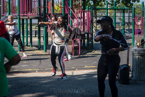 CPF Senior Walking - Springfield Park - NYC - 2024