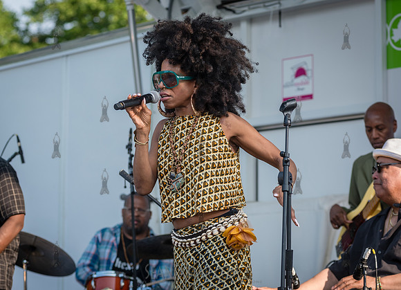 Sista Zock - NYC SummerStage - Gil Scott Heron Tribute - St Mary