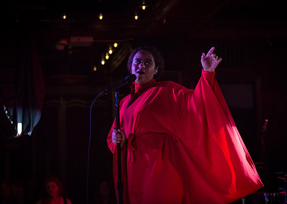 Seinabo Sey - The Marlin Room at Webster Hall - NYC - 2015