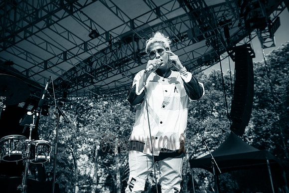Madame Gandhi - Basement Bhangra 20th Anniversary - Central Park - NYC - 2017