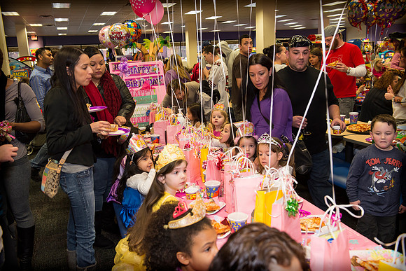 Christina's Princess Party - Chuck E. Cheese - Paramus NJ - 2012