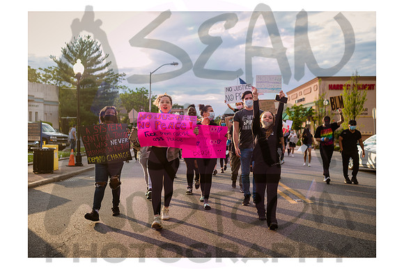 George Floyd BLM Protest - Sean Jamar - 2020 - 1/50