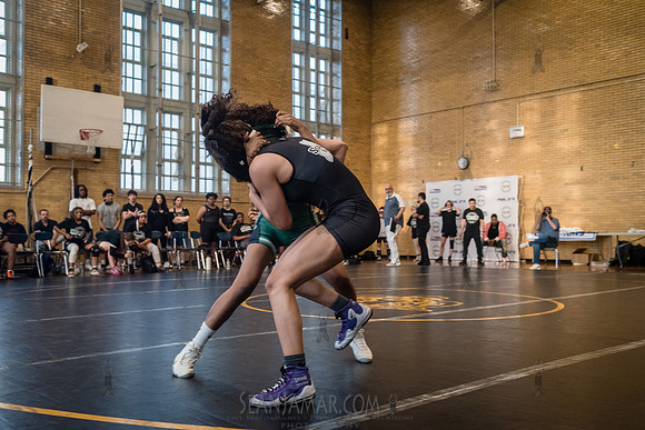 PSAL Girls Team Wrestling Championship - Grover Cleveland HS - N