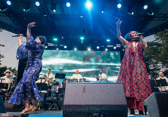 Brenda Navarrete + Melvis Santana - NYC SummerStage - Celia Cruz