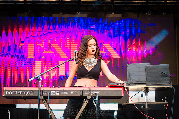 Tara Lily - NYC SummerStage - DJ Rekha Basement Bhangra - Flushi