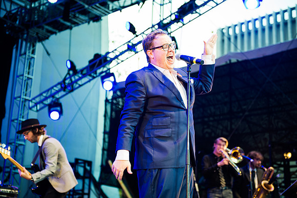 St. Paul and The Broken Bones - Damrosch Park Bandshell Lincoln Center - NYC - 2014