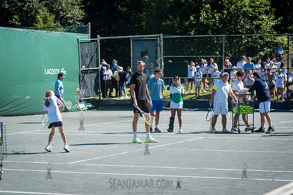 CPF Play - Lacoste Foundation Tennis Clinic - Central Park Tenni