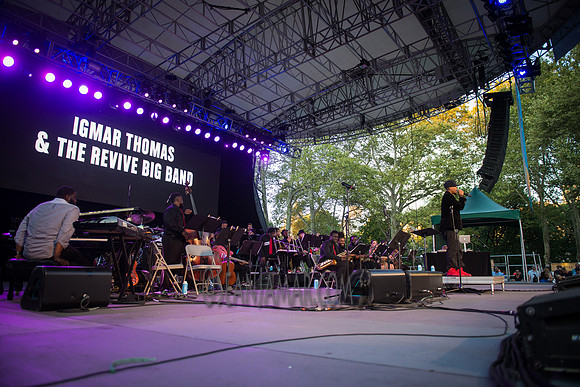 Igmar Thomas & The Revive Band - Rumsey Playfield - Central Park NYC - 2016
