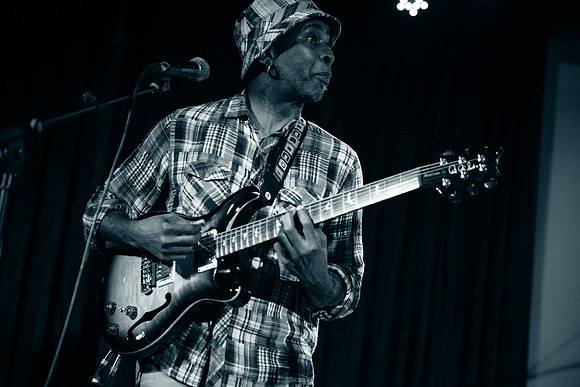 Living Colour's Vernon Reid & Corey Glover - BRC 30th Anniversary Kick Off Party - The Bell House - Brooklyn - 2015
