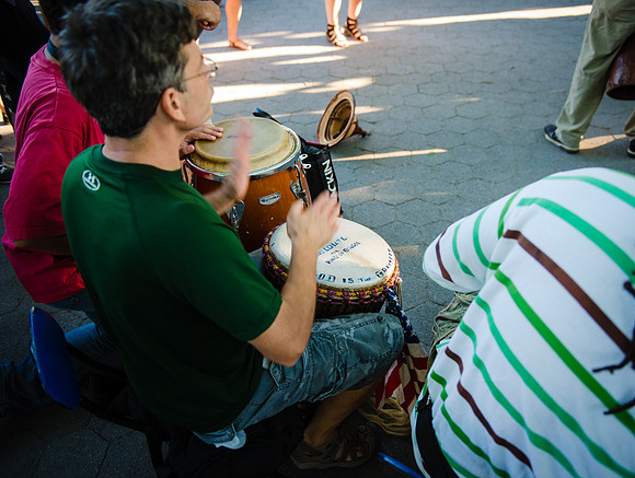 Chaka Chocolate Drum Circle - Central Park - NYC -2015