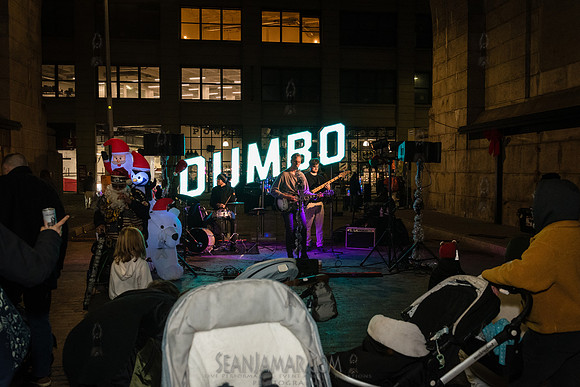 DID Christmas Tree Lighting - Dumbo Archway - NYC - 2024
