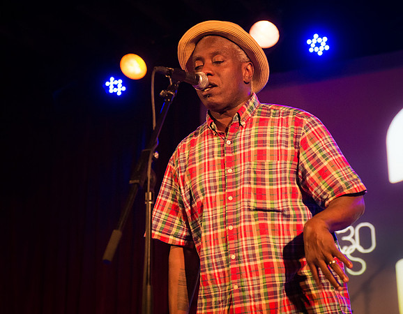 Living Colour's Vernon Reid & Corey Glover - BRC 30th Anniversary Kick Off Party - The Bell House - Brooklyn - 2015