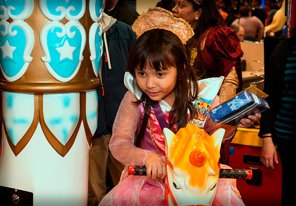 Christina's Princess Party - Chuck E. Cheese - Paramus NJ - 2012
