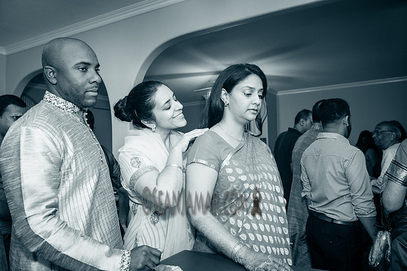 Khyaati and Joshua Ganesh Pooja - The Morar Home - Weatherford TX - 2017