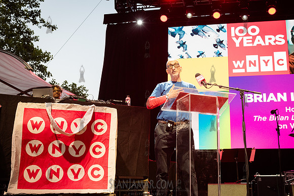 Brian Lehrer - CPF SummerStage - WNYC & Friends Centennial Celeb
