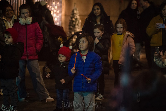DID Christmas Tree Lighting - Dumbo Archway - NYC - 2024