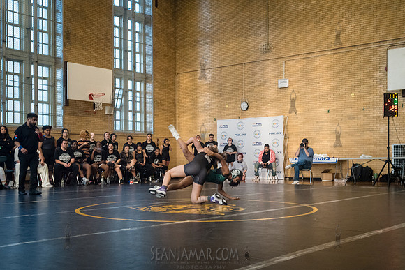 PSAL Girls Team Wrestling Championship - Grover Cleveland HS - N