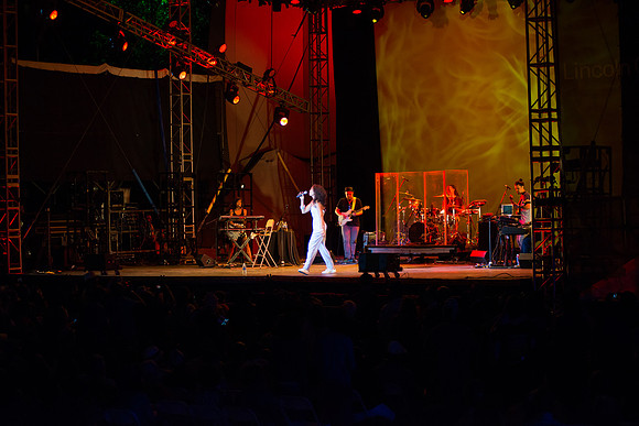 Amel Larrieux - Damrosch Park Bandshell Lincoln Center - NYC - 2014