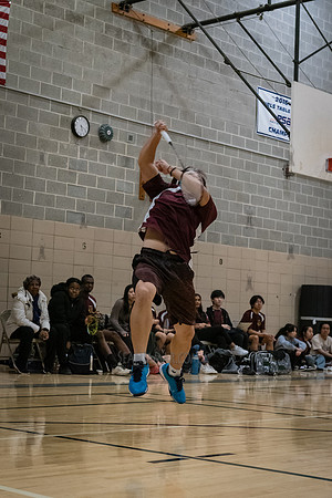 PSAL Boys Badminton Championship - Edward R Murrow HS - NYC - 20