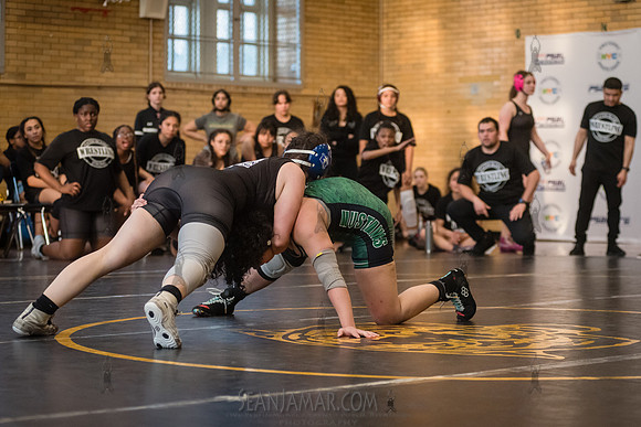 PSAL Girls Team Wrestling Championship - Grover Cleveland HS - N