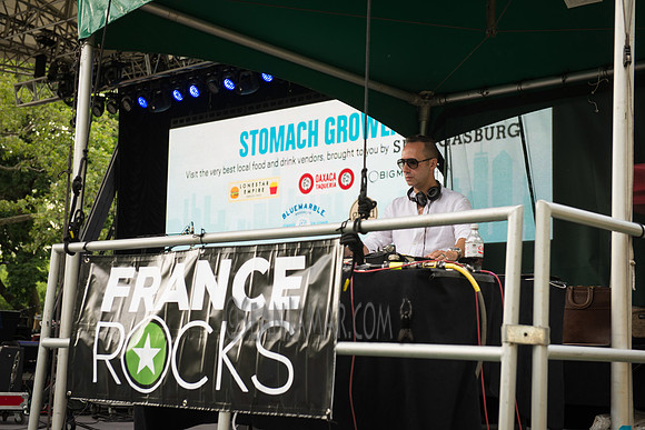 Olivier Stark - Fete de la Musique - Rumsey Playfield Central Park - NYC - 2016