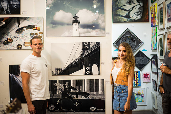 First Friday Pop Up Art Show & Music Showcase - Ward Nasse Gallery - SOHO NYC - Aug 2015