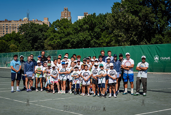 CPF Play - Lacoste Foundation Tennis Clinic - Central Park Tenni