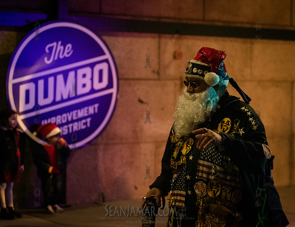 DID Christmas Tree Lighting - Dumbo Archway - NYC - 2024