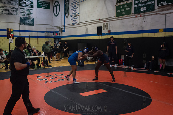 PSAL Girls Individual Championships - Harry S Truman HS - NYC -