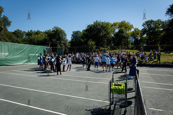 CPF Play - Lacoste Foundation Tennis Clinic - Central Park Tenni