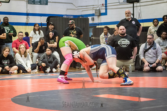 PSAL Girls Individual Championships - Harry S Truman HS - NYC -