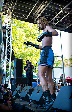Mykki Blanco - Afropunk Festival - Commodore Barry Park - BK USA