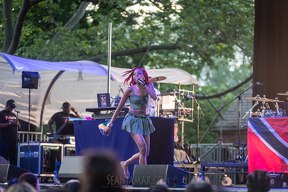 Steph The Gyal Army - CPF SummerStage - Patrice Roberts - Rumsey