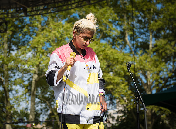Madame Gandhi - Basement Bhangra 20th Anniversary - Central Park - NYC - 2017