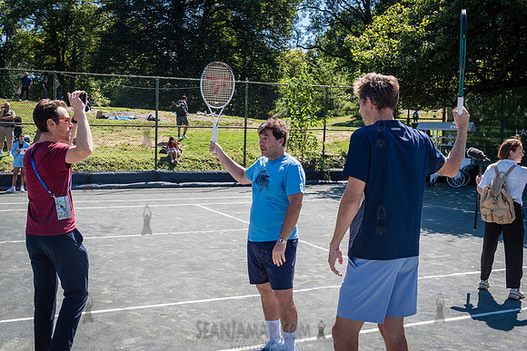 CPF Play - Lacoste Foundation Tennis Clinic - Central Park Tenni
