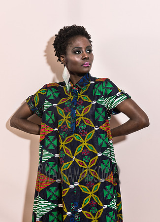 Eugenia Tetteh - Simply Maam - Afrolux Shoot - Shells Loft - BK