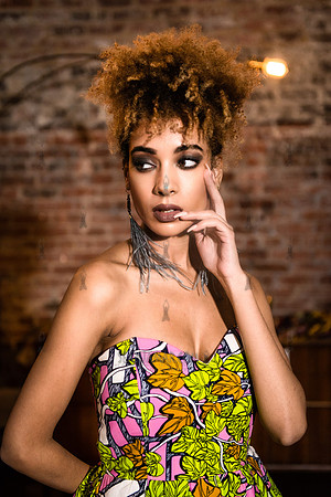 Rebecca Barber - Simply Maam - Afrolux Shoot - Shells Loft - BK